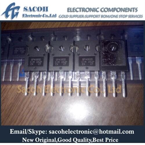 Free Shipping 10Pcs IRGP4063DPBF IRGP4063D GP4063D AUIRGP4063D IRGP4063 TO-247 48A 600V Power IGBT
