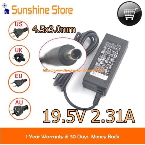 Genuine For Dell 19.5V 2.31A 45W Adapter PA-1450-66D1 DA45NM150 FA45NE1-00 Charger For Vostro 15 5568 P69G001 XPS 13 Inspiron 15