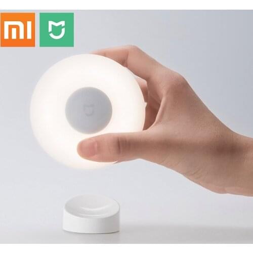 Origianl Xiaomi Mijia Led Induction Night Light 2 Lamp Adjustable Brightness Infrared Smart Human body sensor with Magnetic base
