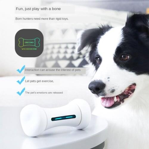 APP Control Recharge Dog Toys Smart Electric Small-large Dog Toys Bite Resistant Puzzle Interaction Cat Toys Cat Accessories