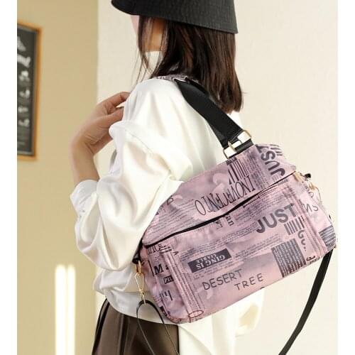 Casual Women Nylon Handbags Large Capacity Shoulder Bag High Quality Ladies Crossbody Bags for Women Fashion Tote Messenger Bags