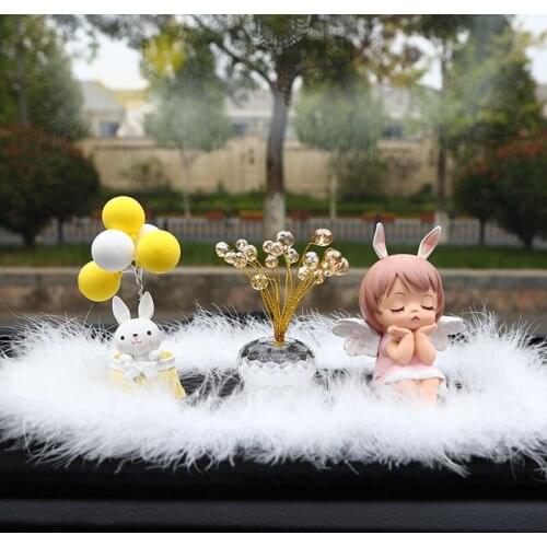 Lovely Angel Fairy Figurines Beautiful Angel Craft Home car Decoration Wedding Tabletop Living Room Decor gift for kid,girl