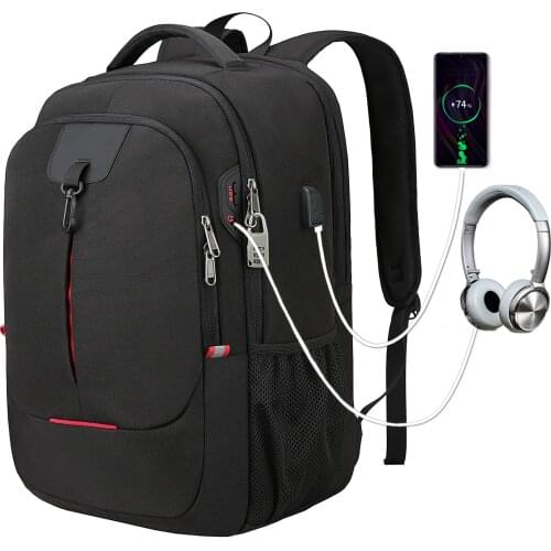 Chuwanglin 15.6 Inch Anti-theft Laptop Backpack Multifunctional USB Notebook Travel Bag Rucksack School Bag For Male 4091130