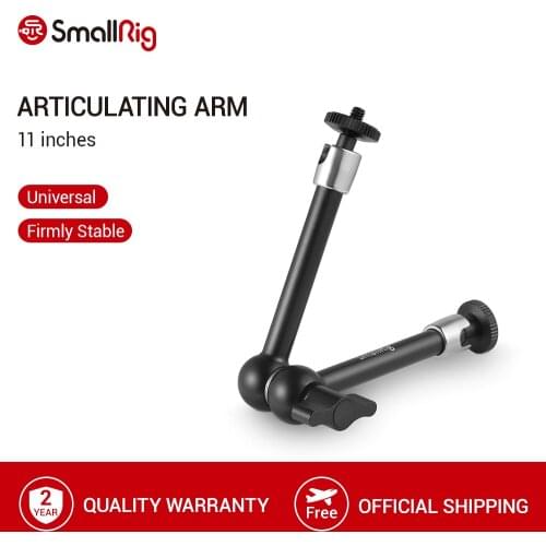 SmallRig 11 inch Articulating Rosette Arm 1/4" Threaded Screw For Universal DSLR Camera To Mount Cage Monitor -2066