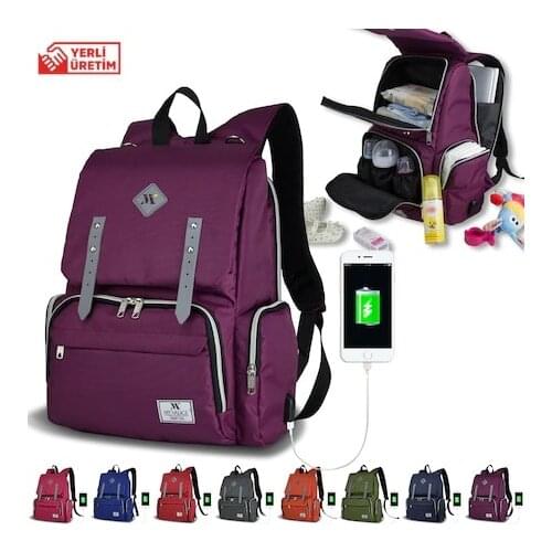 My Valice Mummy bag USB Diaper Bag Baby Care Large Capacity Backpack Maternity Wet Bag Waterproof Baby Pregnant Bag Travel Bag