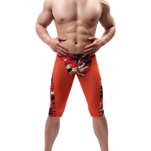 Sheer Mesh Boxers Mens Sexy Camo Underwear Shorts Pants Ultra Thin Transparent Underpants Slim Tight Boxershorts Trunks Cuecas