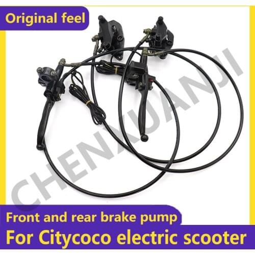 High Quality Front and Rear Brakes for Harley Citycoco Electric Scooter Scooter Hydraulic Disc Brake Pump Assembly
