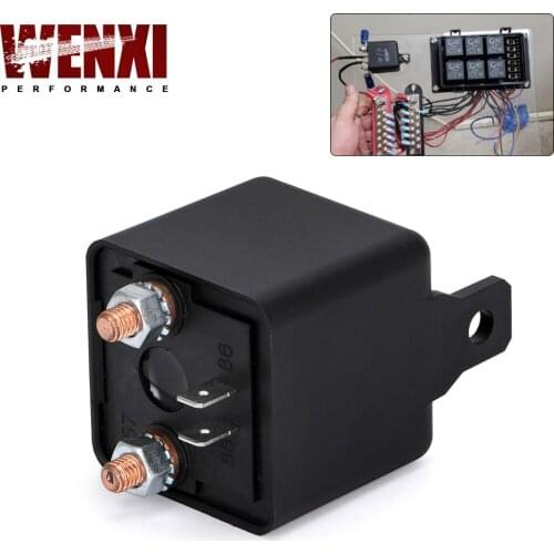 High Current Relay Starting relay 200A 100A 12V 24V Power Automotive Heavy Current Start relay Car relay WX-ESV04