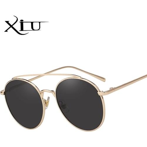 XIU Women's Sunglasses Mirrored