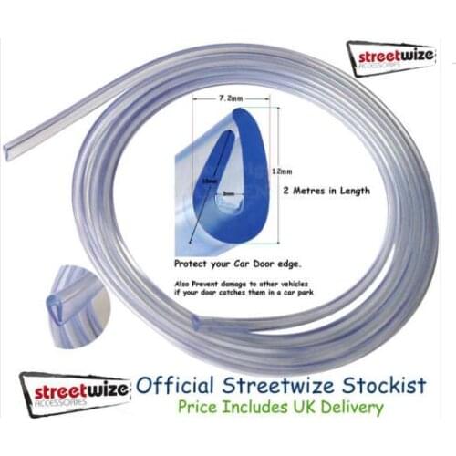 Universal 2m Car Door Edge Guard Scratch Strip Protector Rubber Sealing Trim Molding Car Styling Fit For cars SUV