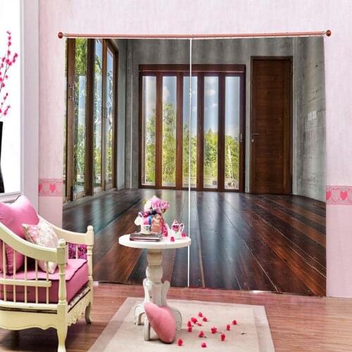 Space blackout curtains for kids room house curtains 3D Window Curtain Luxury Bedroom Drapes cortina Customized size