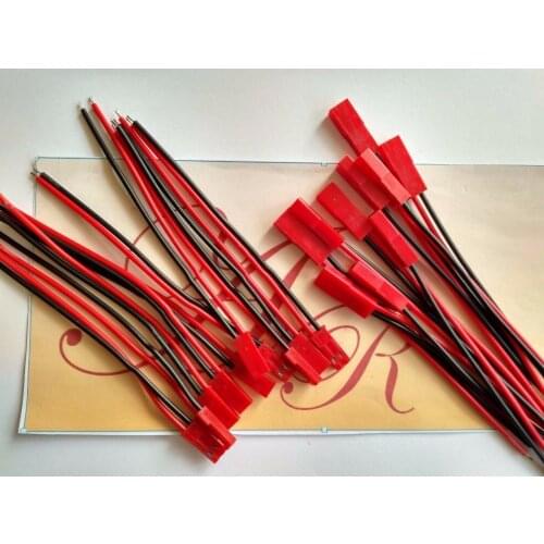 10 Pairs 150mm JST Connector Plug Cable Male+Female for RC Battery