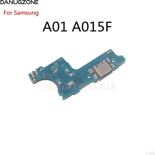 30PCS/Lot For Samsung Galaxy A01 A015F USB Charging Dock Port Socket Jack Plug Connector Charge Board Flex Cable