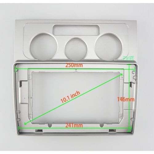 10.1 inch Fasxia Car Audio Frame Car Radio Fascia,gps navigation fascia panel is suitable TOURAN 2004-2008