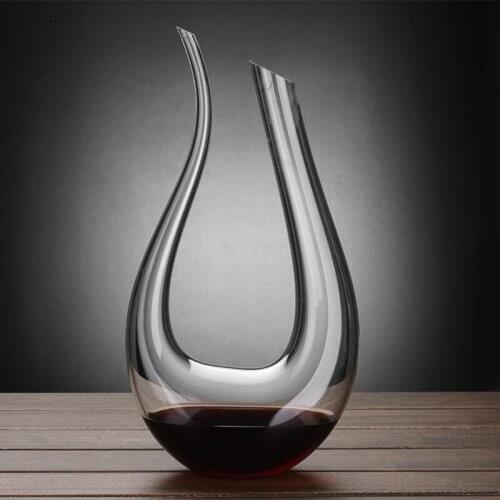 Red Wine Decanters 1000ml Fashion Bar Tools Champagne Brandy Pourer Wine Dispenser Wine Container Gift Glass Household Wine Set