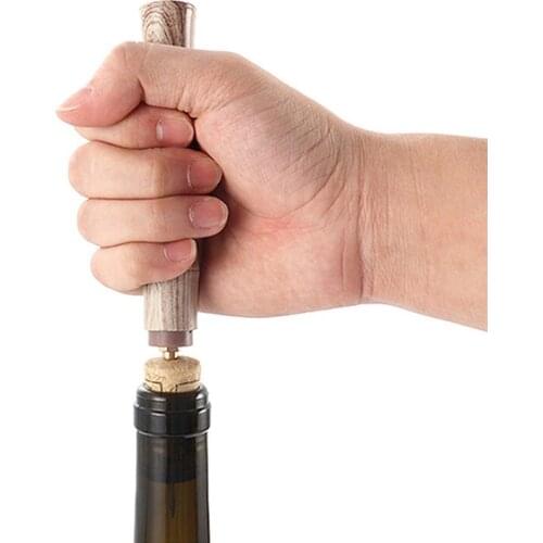 Gadgets Red Wine Bottle Opener Bamboo Shape Air Pressure Corkscrew Foil Cutter Stainless Steel Pin Kitchen Accessories Hand Tool