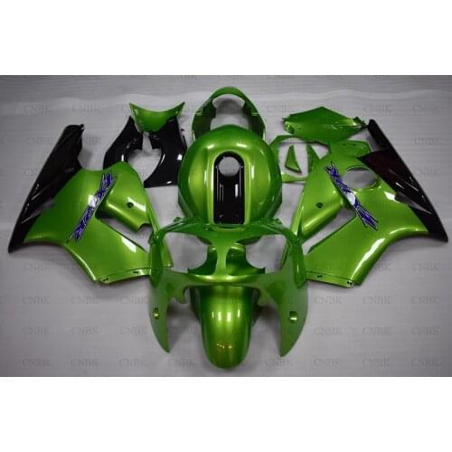 Fairing Kits for Kawasaki Zx12r 01 Zx 12r Plastic Fairings 2000 Zx-12r Fairing Kits 2000 - 2001 Green Black