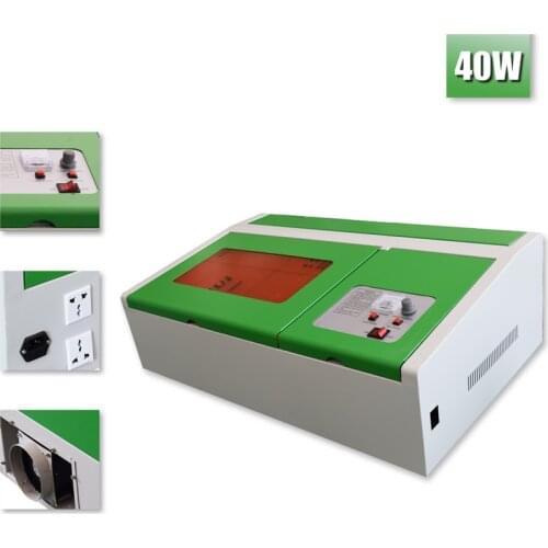 40W CO2 Laser Cutter Laser Engraving Machine for Metal 300x200mm Laser Engraver Protable Wood Working Crafts Best