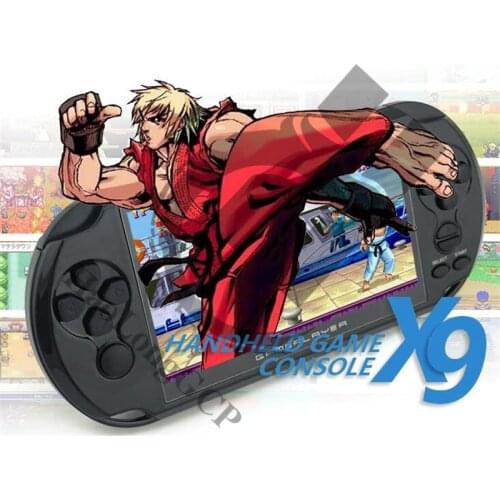 Newest 5.0 Large Screen Handheld Game Player Support TV Out Multimedia Video Game Console for GBA NES SEGA hundreds free games