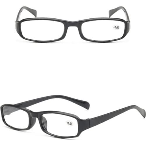New +1.5 2.0 3.0 4.0 Ultralight Women Men Black Reading Glasses Retro Clear Lens Presbyopic Glasses Female Male Reader Eyewear