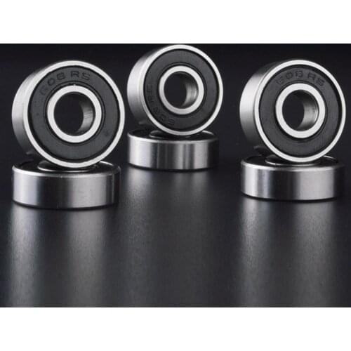 4/8Pcs Stainless Steel Bearings Parts for Roller Skate Scooter Skateboard Wheel Skateboard Wheel
