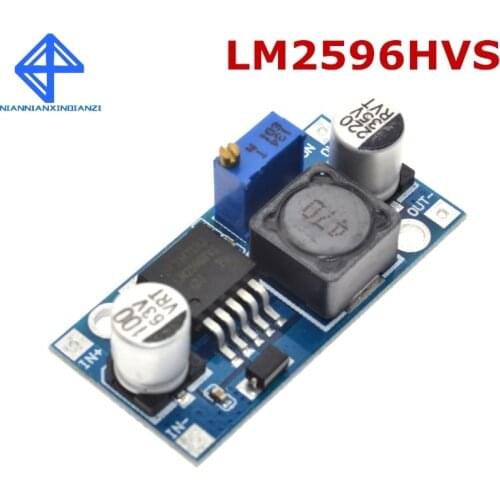 LM2596HVS LM2596 HV LM2596HV DC-DC Adjustable Step Down Buck Converter Power Module 4.5-50V To 3-35V Urrent limiting