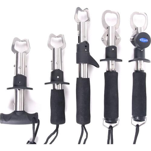 Stainless steel fish catcher fish tackle clamper control device fish path controller fishing tackle drive controller17/19/25CM