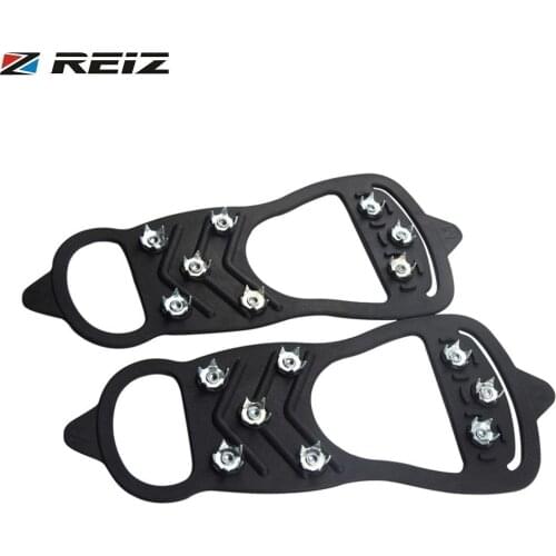 Snow Shoe Spikes Grips Cleats Outdoor Camping Ice Multi Crampon Tool Anti-slip Shoes Cover For Winter Climbing Dropshipping