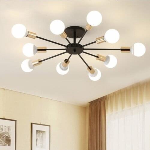 Modern LED Ceiling Chandelier Lighting Living Room Bedroom Molecular Chandeliers Multiple Heads Creative Home Lighting Fixtures