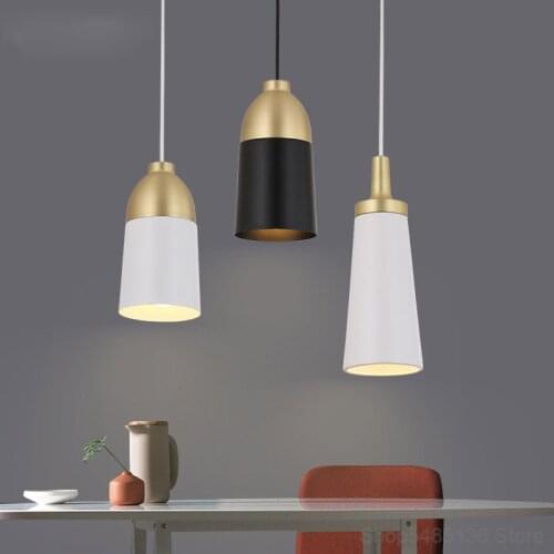 Modern Gold Led Living Room Pendant Light Home Deco Bedroom Lamp Kitchen Hanging Lamp Suspension Bar Dining Room Light Fixtures