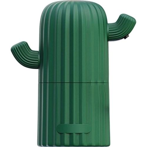 Cactus Shape Non-Contact Smart Soap Dispenser Hand Washing Automatic Sensor Container Cleaning Hand Hygiene Green