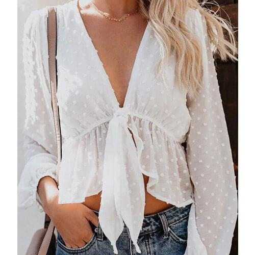 Прозрачные блузки WICCON China At AliExpress