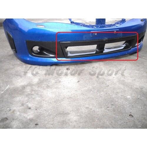 Car Accessories Carbon Fiber CS Style Center Cow Fit For 2008-2010 Impreza GRB STI Hatchback OEM Front Bumper Centre Duct
