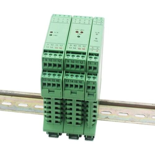 BSR PT100 Type RTD -200 to 850°C input Temperature Transmitter 4-20mA 0-10v 0-5v output Isolated temperaturet transducer