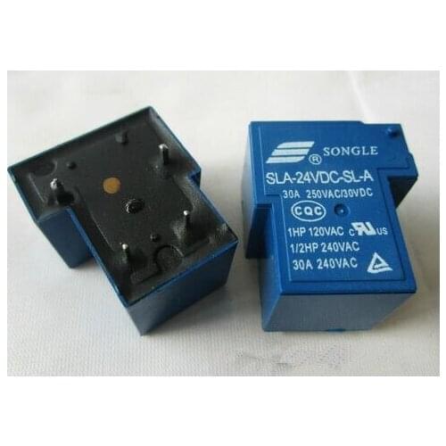 SLA-24VDC-SL-A 24VDC 30A DIP5 T90 SONGLE RELAY 1From A,New and original