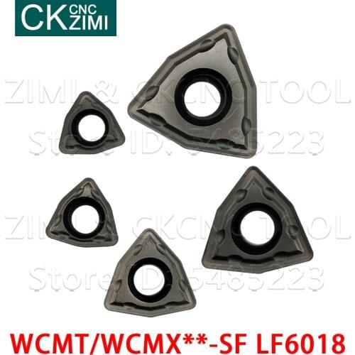 WCMT030208-SF WCMT050308-SF WCMT06T308-SF WCMT080412-SF WCMX040208-SF LF6018 carbide CNC Turning U drill insert WCMT WCMX insert