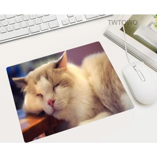 Cute Animal Mouse Mat Cat Dog Small Size Girl Love Mouse Pad Rubber Drop Shipping Store Mousepad Mats
