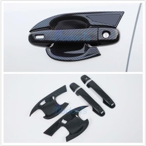 Front Door Handle Cover And Bowl Insert Trim Panel Chrome Car Styling 2016-2018 For Toyota C-HR CHR C HR Accessories
