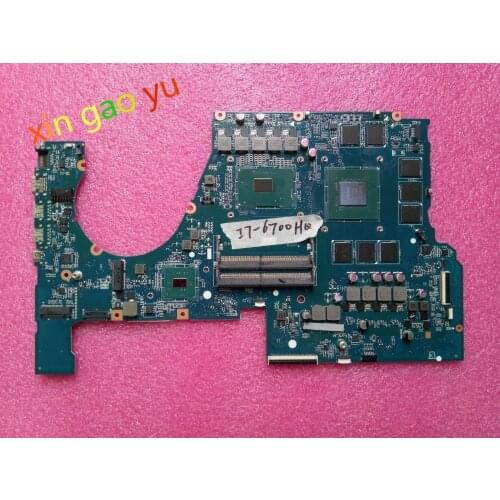 For HP 17 17-W Laptop Motherboard w1080M 8GB i7-6700HQ 862263-601 DAG38DMBCC0 Motherboard