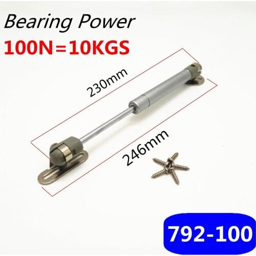 Furniture Hinge Hydraulic Lift Up Pneumatic Gas Spring Load Bearing cabinet kitchen Cupboard support Hardware 30N/80N/100N