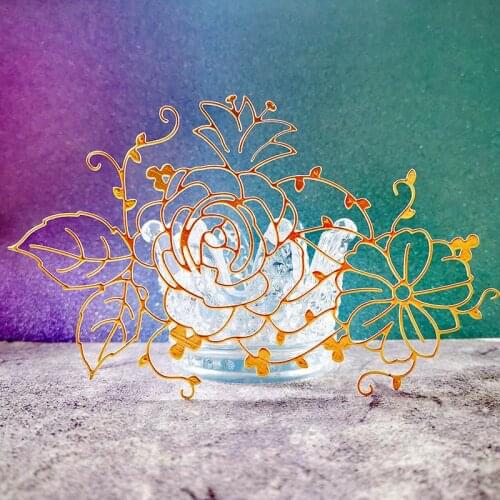YPP CRAFT Flower Metal Cutting Dies for Scrapbooking/photo album Decorative Embossing Paper Card