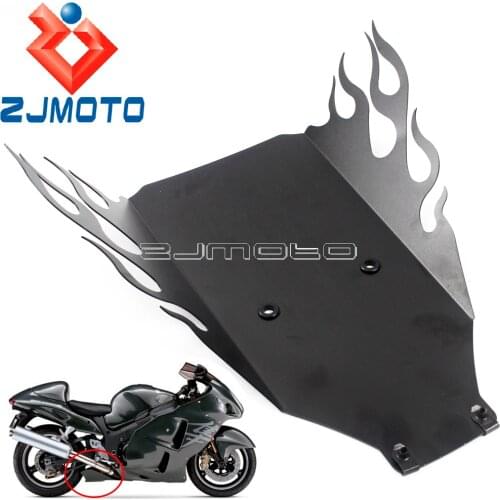 Motorcycle Aluminum Lower Belly Pan Fire Flame Under Wing Custom For Suzuki Hayabusa GSX1300R GSX 1300R 1999-2007 Engine Guard