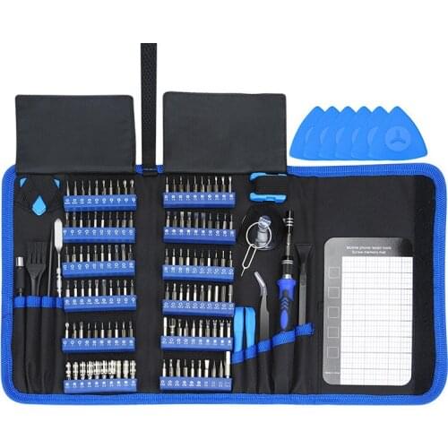 Precision Screwdriver Set 162 in 1 Magnetic Driver Kit Professional Repair Tool Kit with Portable Bag for iPhone, Laptop，Tablet