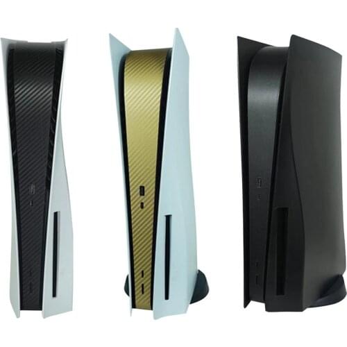 For PS5 Disk Edition Carbon Fiber Skin Sticker Decal Cover For PlayStation 5 Console Console Center Skin Sticker Drop Shipping