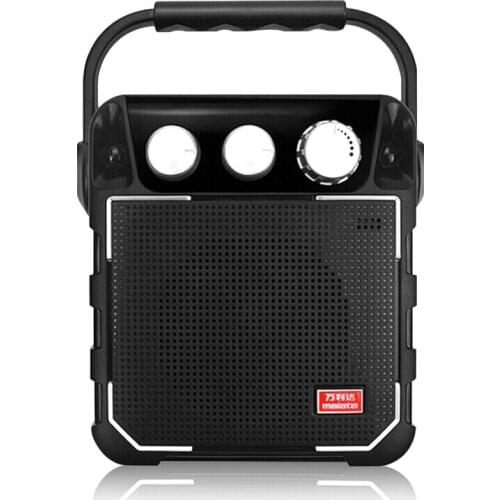 New Big Power Speaker Portable Bluetooth Speakers AUX USB Outdoor Speaker Radio Stereo Music Computer Loudspeaker Support MIC