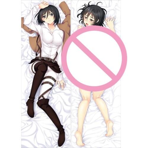 Shingeki no Kyojin Christa Lenz Mikasa Ackerman Levi Sasha Blouse pillow cover Advancing Giants Attack on Titan body Pillowcase