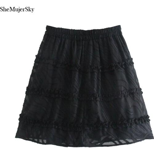 SHEMUJERSKY Women's Mini Skirts