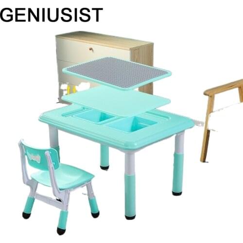 Estudo Desk for Pupitre Stolik Dla Dzieci Escritorio and Chair De Estudio Game Study Enfant Mesa Infantil Kinder Kids Table