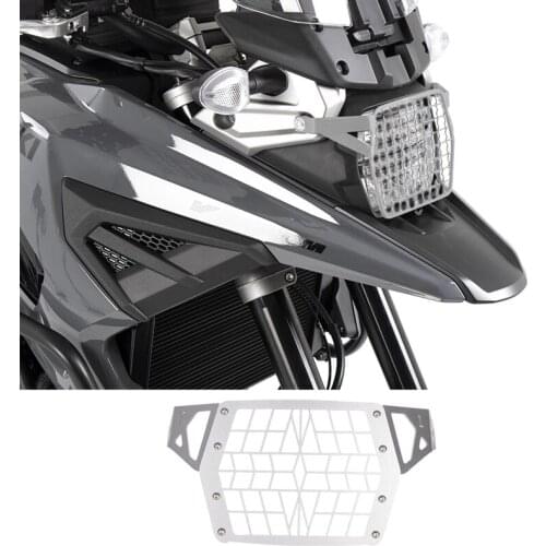 Motorcycle Headlight Protection Cover Headlight Grille Protection Net Cover for Suzuki V-STROM DL1050 2019 2020 2021