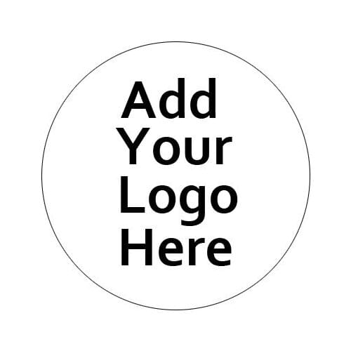 100pcs Customed Sealing Stickers Kraft Color Transparent Round Adhesive Packaging Baking Wedding Multifunctional Decoration